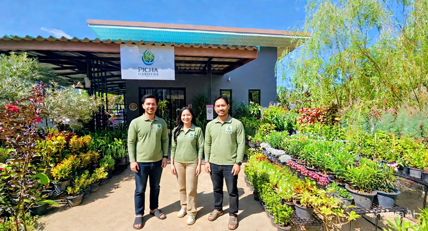 Picha Gardens plant and product delivery for villas on Koh Phangan