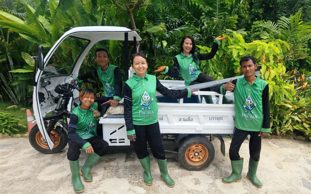 Picha Gardens team